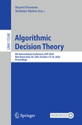 Bild: Algorithmic Decision Theory - Springer