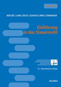 Abbildung von: Einführung in das Steuerrecht - Facultas