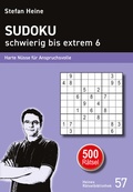 Cover: Sudoku schwierig bis extrem 6 - verlag presse service