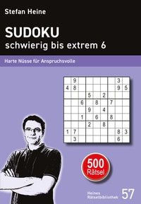 Abbildung von: Sudoku schwierig bis extrem 6 - verlag presse service