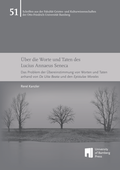 Cover: &Uuml;ber die Worte und Taten des Lucius Annaeus Seneca - University of Bamberg Press