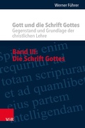 Cover: Gott und die Schrift Gottes - Vandenhoeck & Ruprecht
