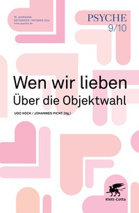 Abbildung von: PSYCHE 9/10/2024, Jg.78 - Klett-Cotta