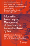 Cover: Information Processing and Management of Uncertainty in Knowledge-Based Systems - Springer