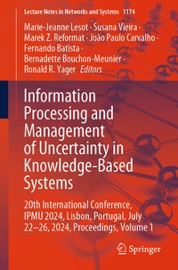 Enlarge image Cover: Information Processing and Management of Uncertainty in Knowledge-Based Systems - Springer