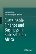 Cover: Sustainable Finance and Business in Sub-Saharan Africa - Springer