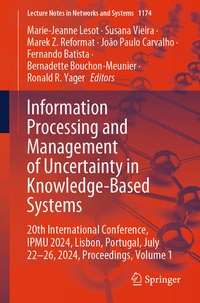 Enlarge image Cover: Information Processing and Management of Uncertainty in Knowledge-Based Systems - Springer