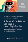 Cover: Rollen und Funktionen von Musik in der digitalen &Auml;ra - Rombach Wissenschaft