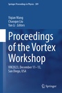 Cover: Proceedings of the Vortex Workshop - Springer