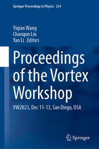 Enlarge image Cover: Proceedings of the Vortex Workshop - Springer