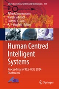 Cover: Human Centred Intelligent Systems - Springer