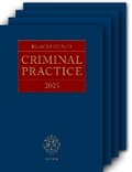 Bild: Blackstone's Criminal Practice 2025 (All Supplements Pack) - Oxford University Press