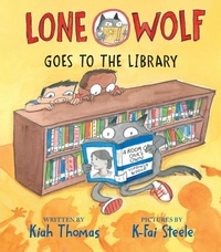 Enlarge image Cover: Lone Wolf Goes to the Library - Holiday House Inc