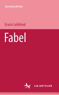Enlarge image Cover: Fabel - J.B. Metzler