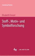 Cover: Stoff-,Motiv-und Symbolforschung - J.B. Metzler