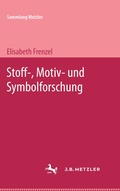 Cover: Stoff-,Motiv-und Symbolforschung - J.B. Metzler