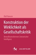 Cover: Konstruktion der Wirklichkeit als Gesellschaftsritik - J.B. Metzler