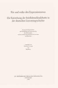 Enlarge image Cover: Für und Wider den Expressionismus - J.B. Metzler