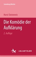 Cover: Die Kom&ouml;die der Aufkl&auml;rung - J.B. Metzler