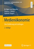 Cover: Medien&ouml;konomie - Springer VS
