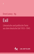 Cover: Exil - J.B. Metzler
