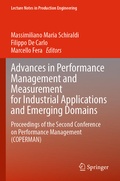 Cover: Advances in Performance Management and Measurement for Industrial Applications and Emerging Domains - Springer