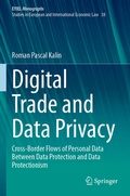 Cover: Digital Trade and Data Privacy - Springer