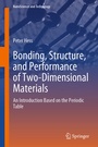 Cover: Bonding, Structure, and Performance of Two-Dimensional Materials - Springer