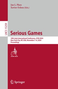 Enlarge image Cover: Serious Games - Springer