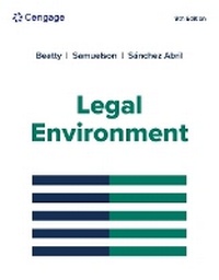 Abbildung von: Legal Environment - South-Western College Publishing