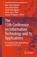 Cover: The 13th Conference on Information Technology and Its Applications - Springer