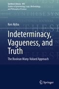 Cover: Indeterminacy, Vagueness, and Truth - Springer