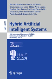 Enlarge image Cover: Hybrid Artificial Intelligent Systems - Springer