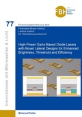 Cover: High-Power GaAs-Based Diode Lasers with Novel Lateral Designs for Enhanced Brightness, Threshold and Efficiency - Cuvillier Verlag