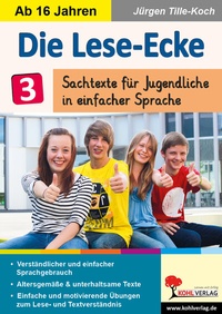 Abbildung von: Die Lese-Ecke / Band 3 - KOHL VERLAG Der Verlag mit dem Baum