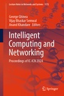 Cover: Intelligent Computing and Networking - Springer