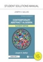 Cover: Student Solutions Manual for Gallian's Contemporary Abstract Algebra - Chapman and Hall