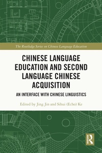 Abbildung von: Chinese Language Education and Second Language Chinese Acquisition - Routledge