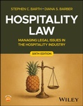 Cover: Hospitality Law - Wiley
