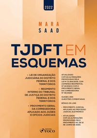 Enlarge image Cover: TJDFT EM ESQUEMAS - 3ª ED - 2022 - Editora Foco