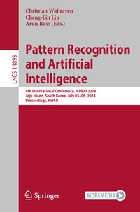 Enlarge image Cover: Pattern Recognition and Artificial Intelligence - Springer