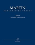 Cover: Messe pour double Ch?ur a cappella (Messe f&uuml;r zwei vierstimmige Ch&ouml;re a cappella) - Baerenreiter-Verlag