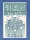 Cover: Principles of Distributed Database Systems - Pearson