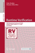 Cover: Runtime Verification - Springer