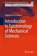 Cover: Introduction to Epistemology of Mechanical Sciences - Springer