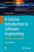 Cover: A Concise Introduction to Software Engineering - Springer