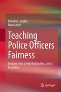Cover: Teaching Police Officers Fairness - Springer