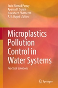 Cover: Microplastics Pollution Control in Water Systems - Springer