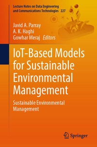 Enlarge image Cover: IoT-Based Models for Sustainable Environmental Management - Springer