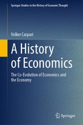Cover: A History of Economics - Springer